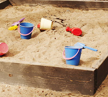 Sandkasten Abdeckungen